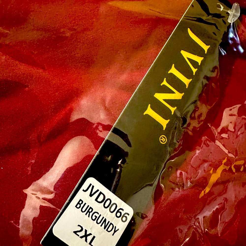 Ladies Jvini Burgundy leggings Plus size 2XL new in plastic bag